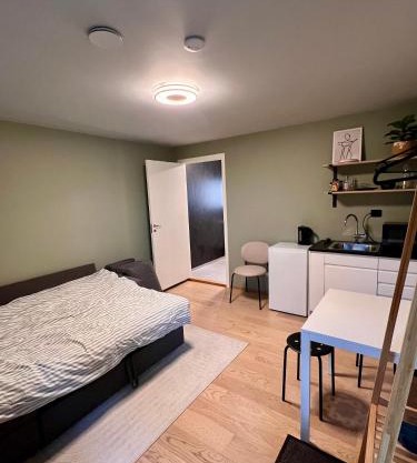 Modern 1-room apartment - right by the Arctic Cathedral and Fjellheisen