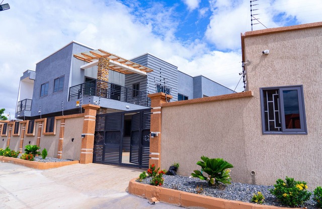 Modern 2-Bedroom Apartment Home on a Gated Compound with Backup Solar Power.