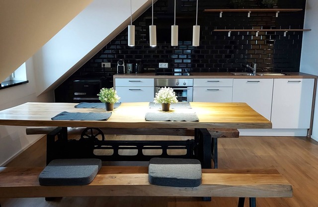 Modern 3-room apartment with a view of Regensburg