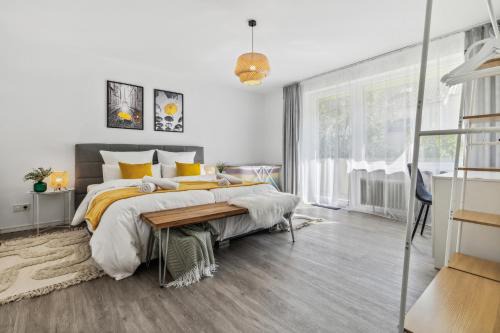 Modern 3BR Apartment Homburg - Uniklinik 1km - Relax & Work - Self Check-in