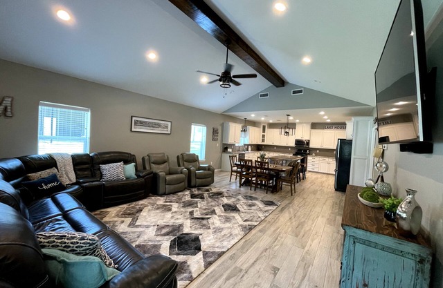 Modern 5-BR Lake Getaway w/Covered Boat Parking