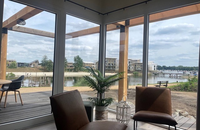 Modern air-conditioned chalet in a holiday park