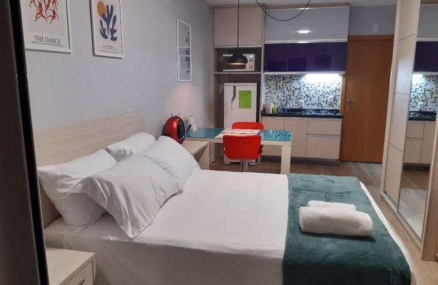 Modern and cozy studio in the heart of Curitiba