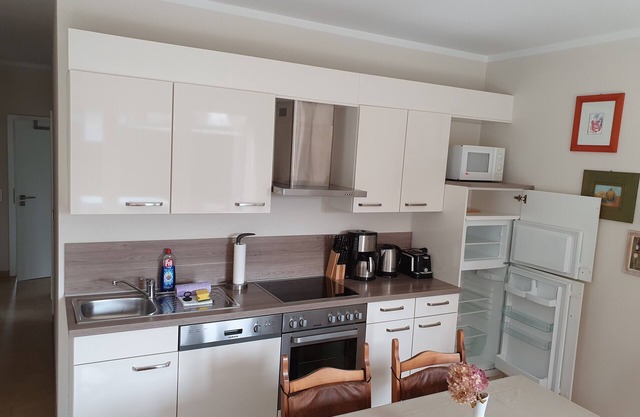 Modern apartment for 4 people with a beautiful terrace in Bad Doberan.
