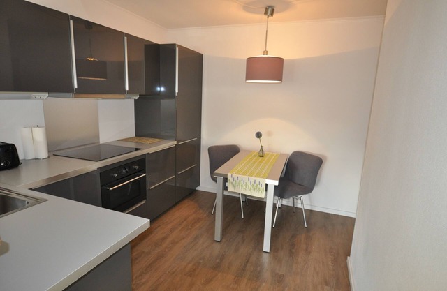 Modern apartment for 2 people in Landhaus Sandra with a view of the Achterwasser