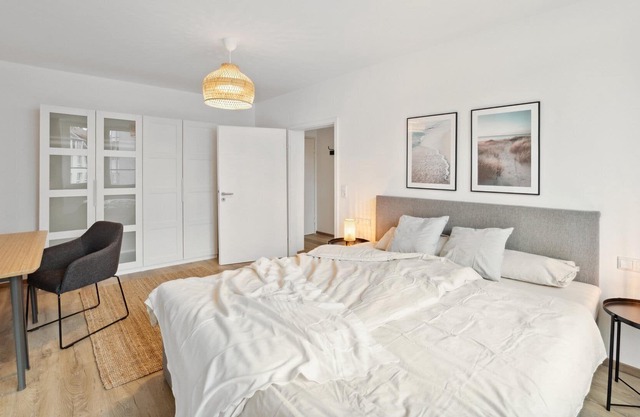 Modern apartment in a busy location