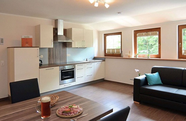 Modern apartment in Eslarn with private garden