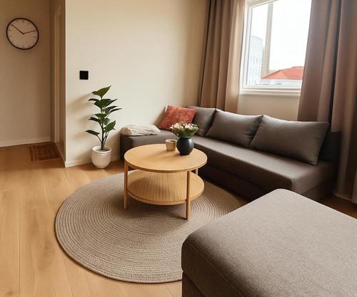Modern apartment in the middle of the city center