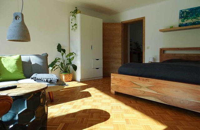 Modern apartment near the castle hill with a view of the countryside