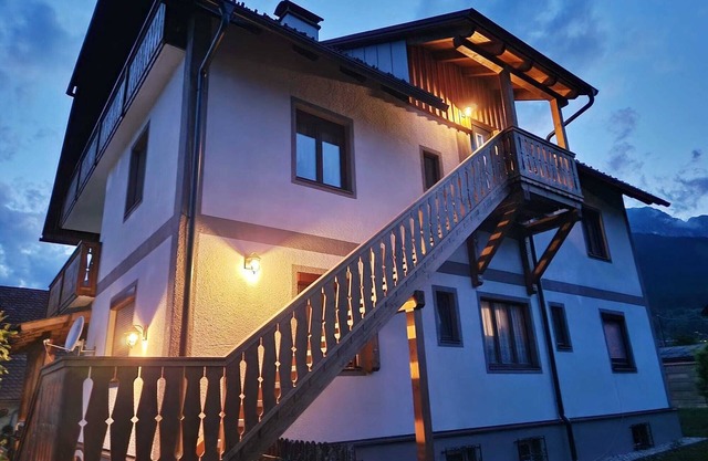 Modern apartment on a farm with a view of the Gesäuse National Park