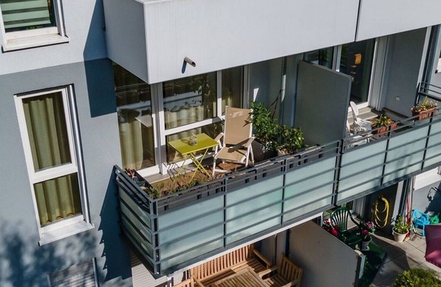 Modern apartment with a beautiful view