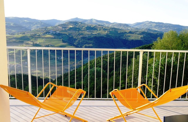 Modern apartment with a dream view