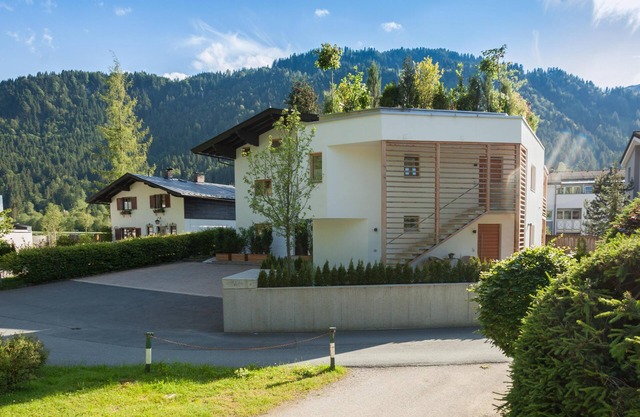 Modern apartment with mountain view and balcony
