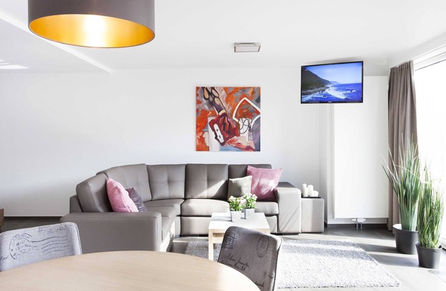 Modern apartment with sophisticated equipment