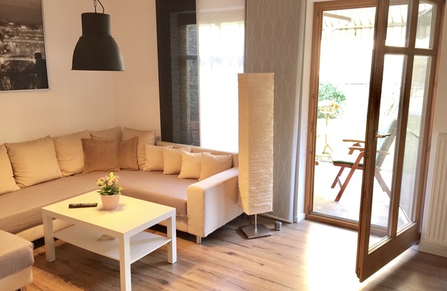 * Modern apartment with terrace and garden in the heart of Rosenheim *