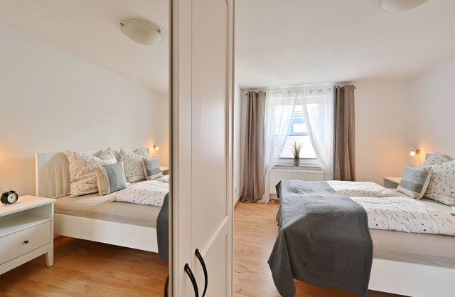 Modern apartments in a historic setting near the old town and the harbor