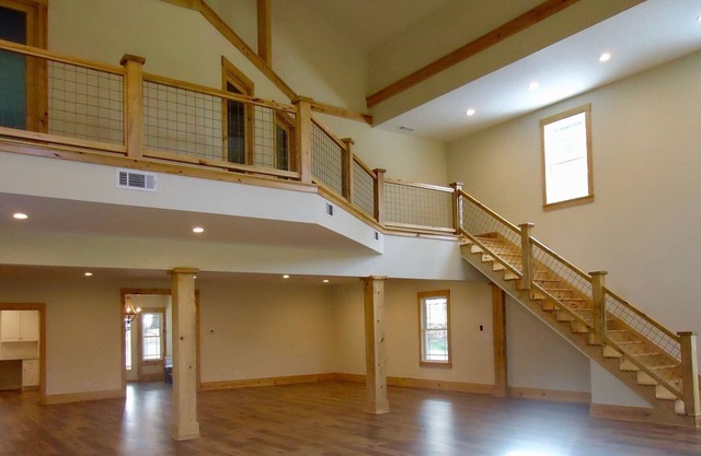 Modern barn home or event place in a quiet setting on a 5 acre lot