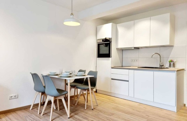Modern basement apartment in the Munich district