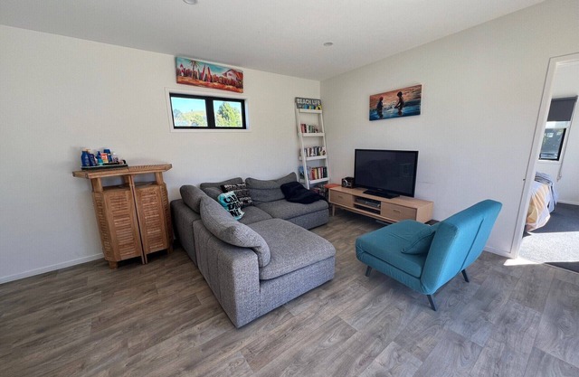 Modern beach house, short walk from the beach.