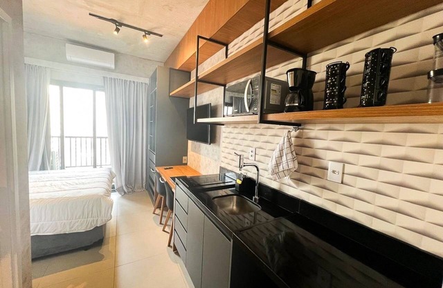 Modern and cozy studio in Vila Olímpia - São Paulo - unit 903.