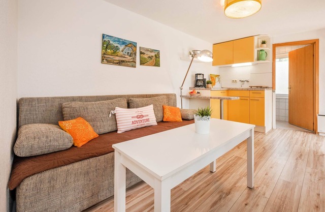 Modern bungalow in Lütow on the Achterwasser with terrace and jetty access