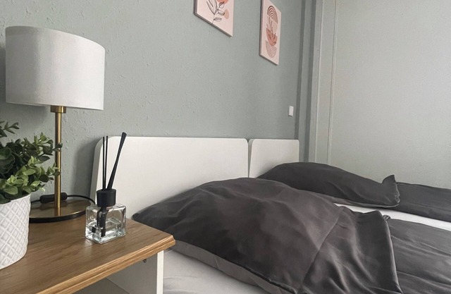 Modern business and travel apartment with kitchenette