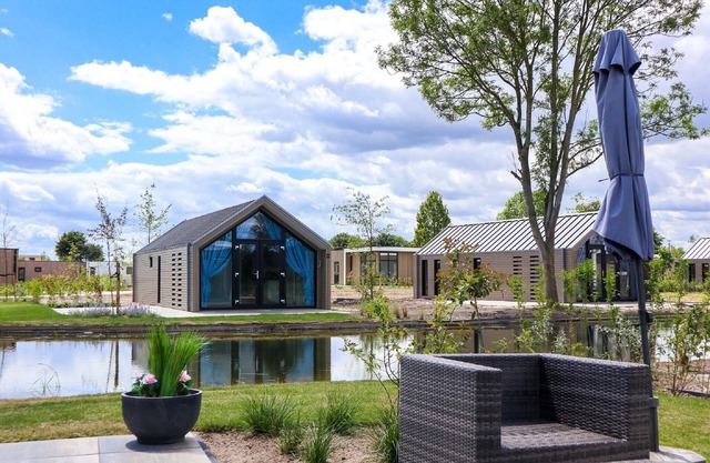Modern chalet with dishwasher, near the IJssel