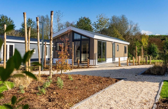 Modern chalet with dishwasher, near a nature reserve