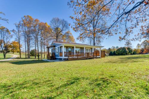 Modern Clarkesville Cottage with Decks and Patio!
