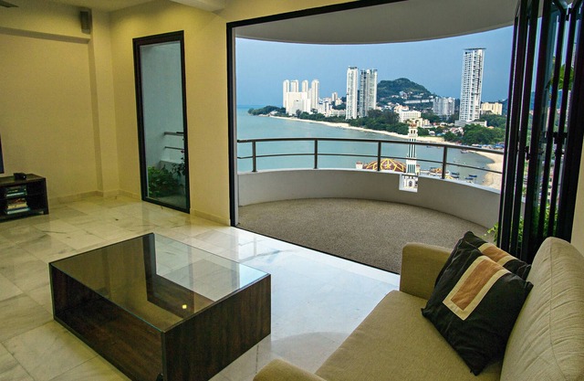 Modern condo with stunning views