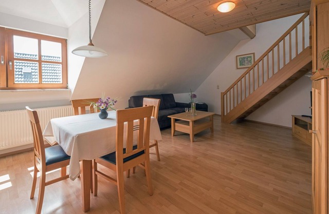 Modern eingerichtete Ferienwohnung im Dachgeschoss
