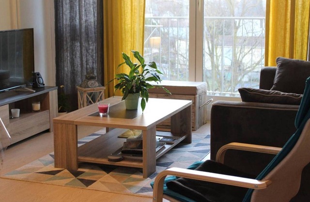 Modern family apartment with private parking in La Rochelle