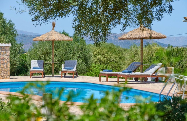 Modern finca with pool and chill-out area near Playa de Muro