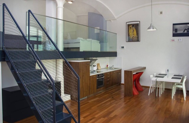 Modern flat with terrace and A/C