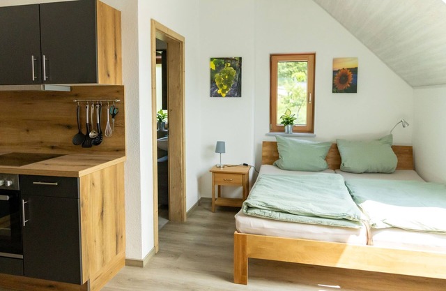 Modern furnished vacation apartment for two people (26 sqm)