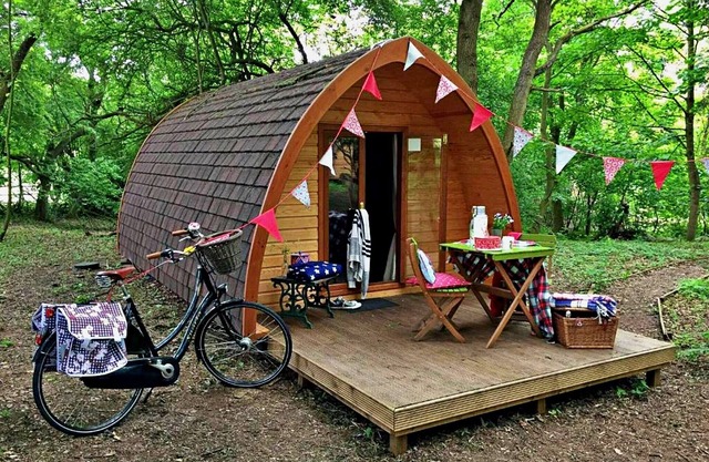 Modern Glamping Pods, Pet-friendly, No deposit