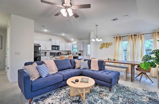 Modern Granite Shoals Retreat with Fire Pit!