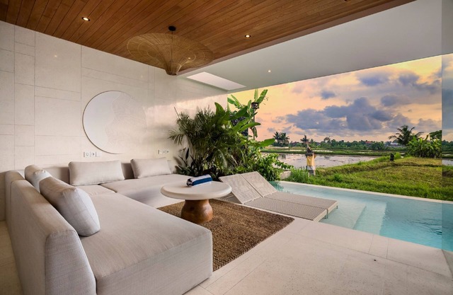Modern Green Flow Villa 5 Ubud