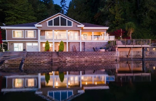 Modern Luxe Waterfront Home