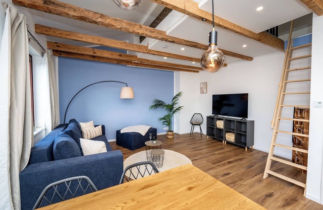 Modern maisonette apartment in the riverside district