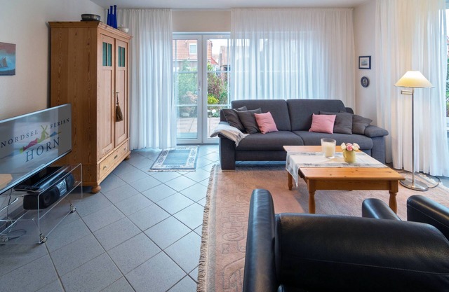Modern semi-detached house "Haus am Siel" in a quiet residential area