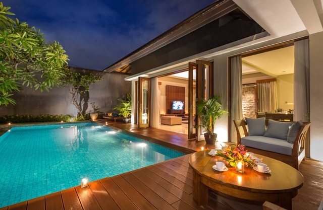 Modern Spacious 2 BR Villa Seminyak ENTR