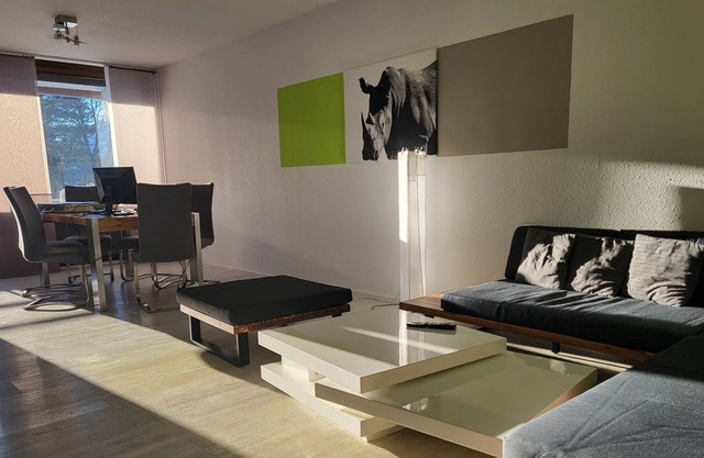 Modern, spacious and quiet vacation apartment with swimming pool, sauna