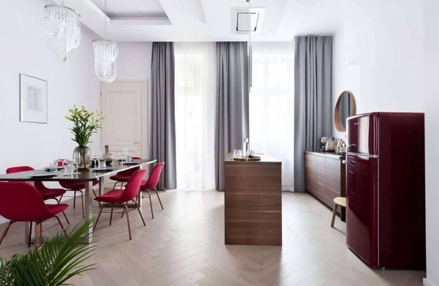 Modern Style Meets History in Unique Apartment