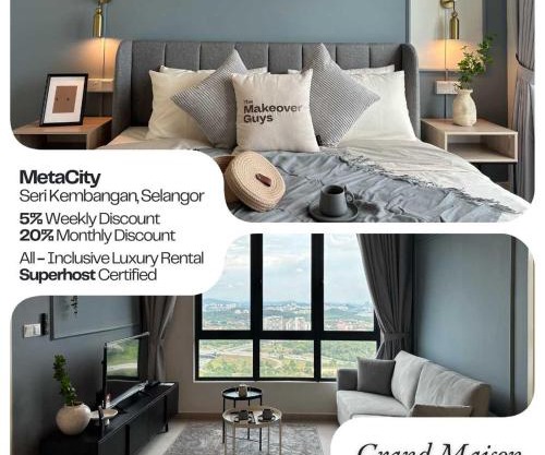 Modern Suite in Seri Kembangan Nearby MRT