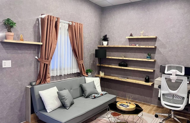 Modern Thatch 1-bedroom cottage in Bến Tre with WiFi, AC