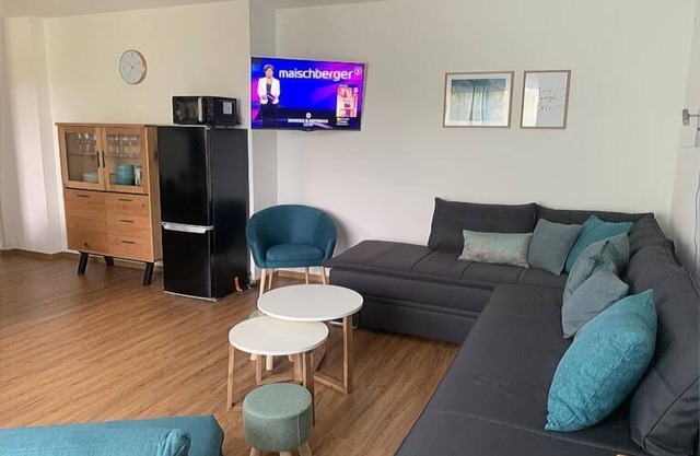 Modern two-room apartment for up to 4 people with balcony