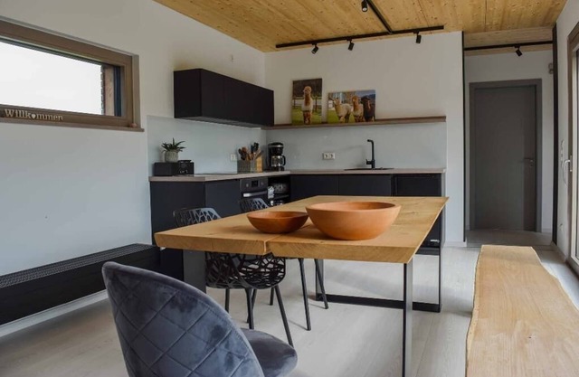 Modern vacation home (76 m²) for up to 2 people on the farm for a relaxing nature vacation