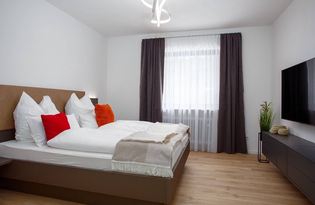 Modern vacation apartment (85sqm) with balcony