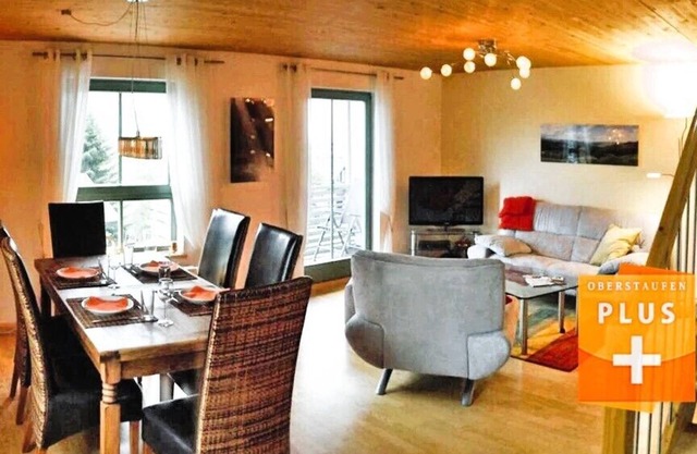 Modern vacation apartment "Via Decia" in Oberstaufen/Kalzhofen for families